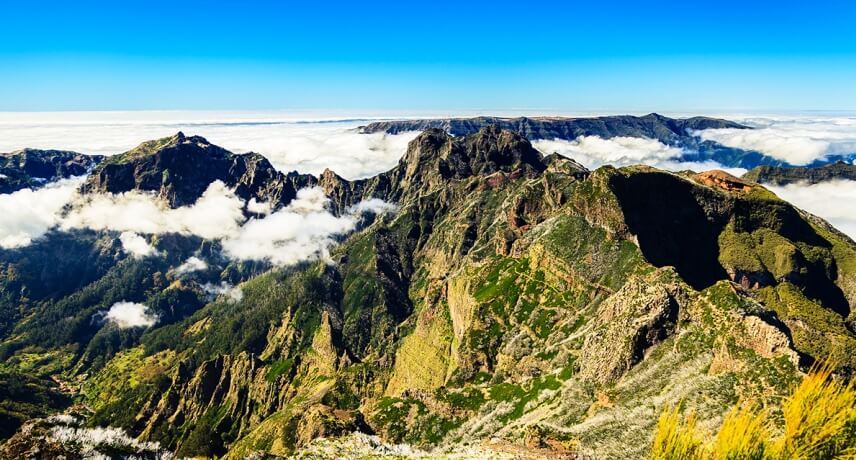 Madeira Itinerário de 7 dias - Lugares a visitar- Pico Ruivo